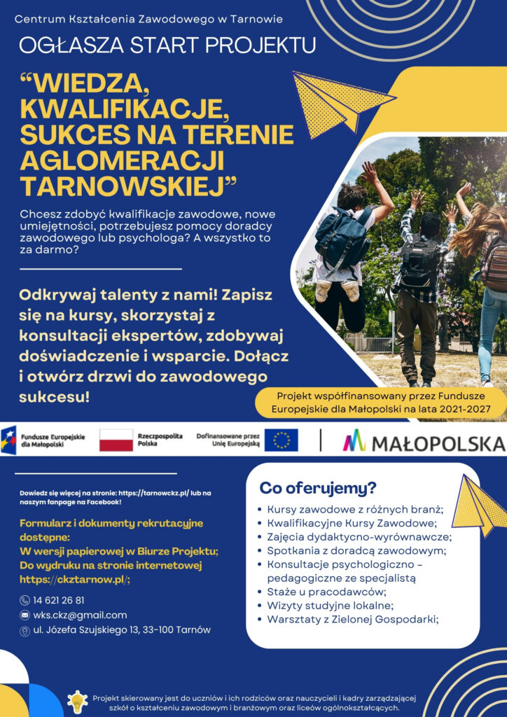 ogłoszenie o projekcie